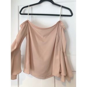 AMANDA UPRICHARD Off the Shoulder Blouse